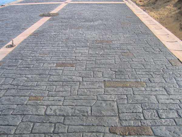 道路压花地坪