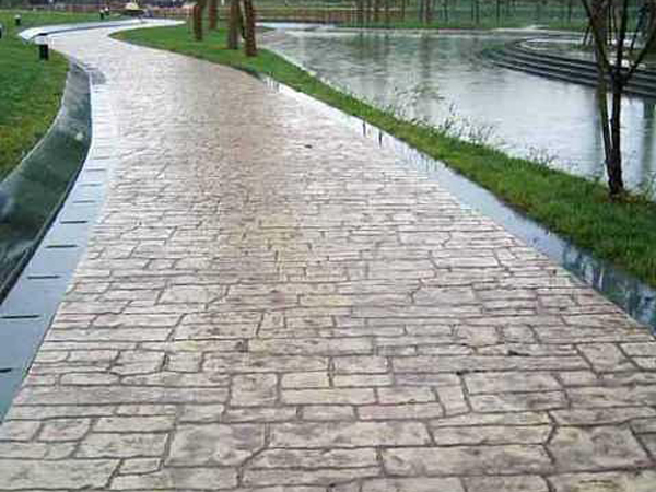 复古路面压花