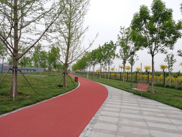 公园塑胶跑道