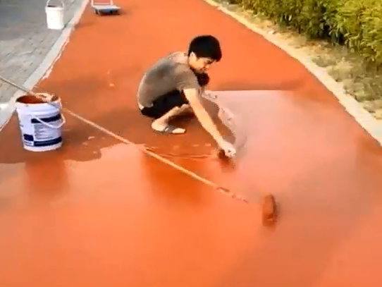 公园塑胶跑道