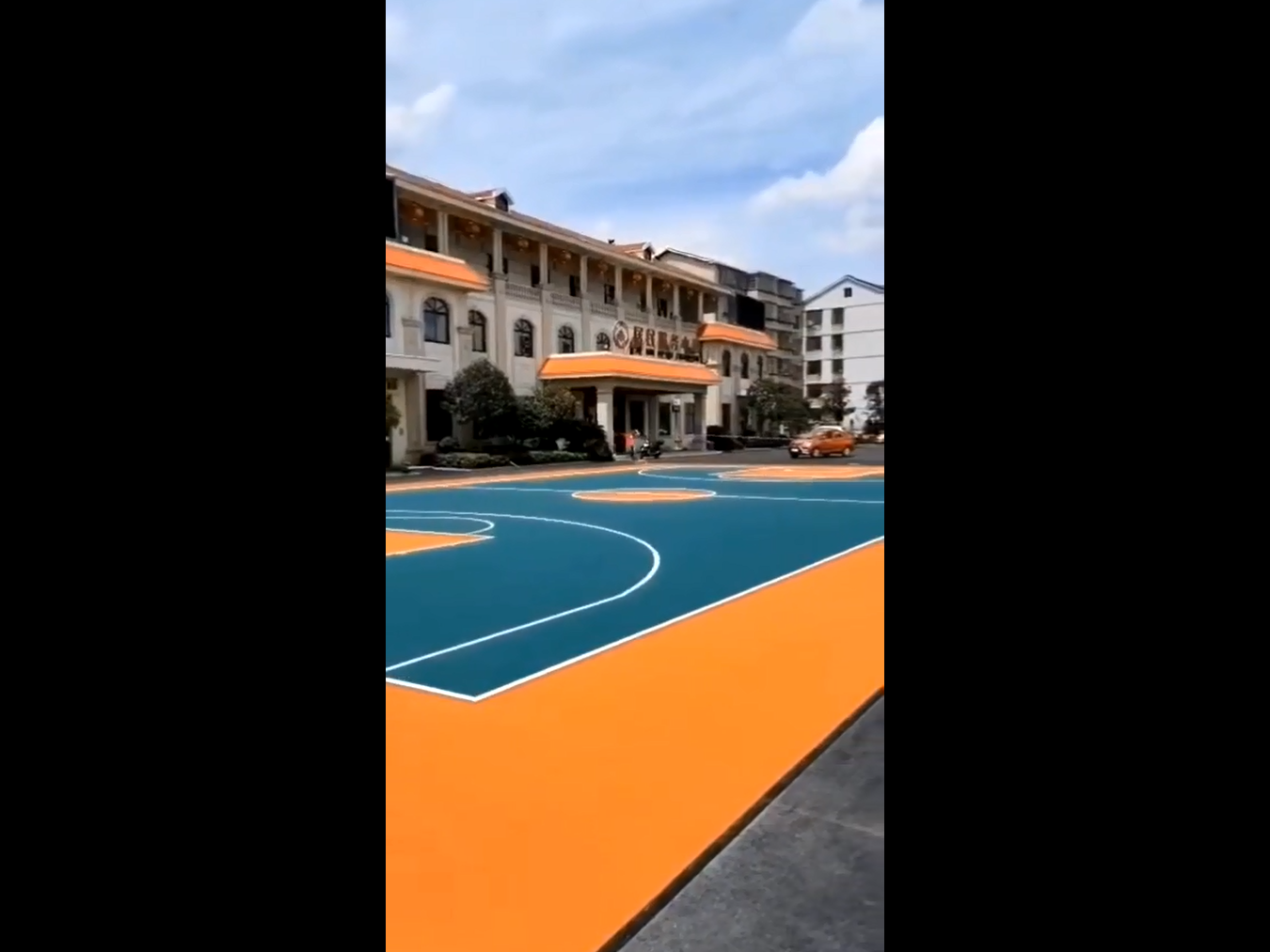 乡村硅pu运动场