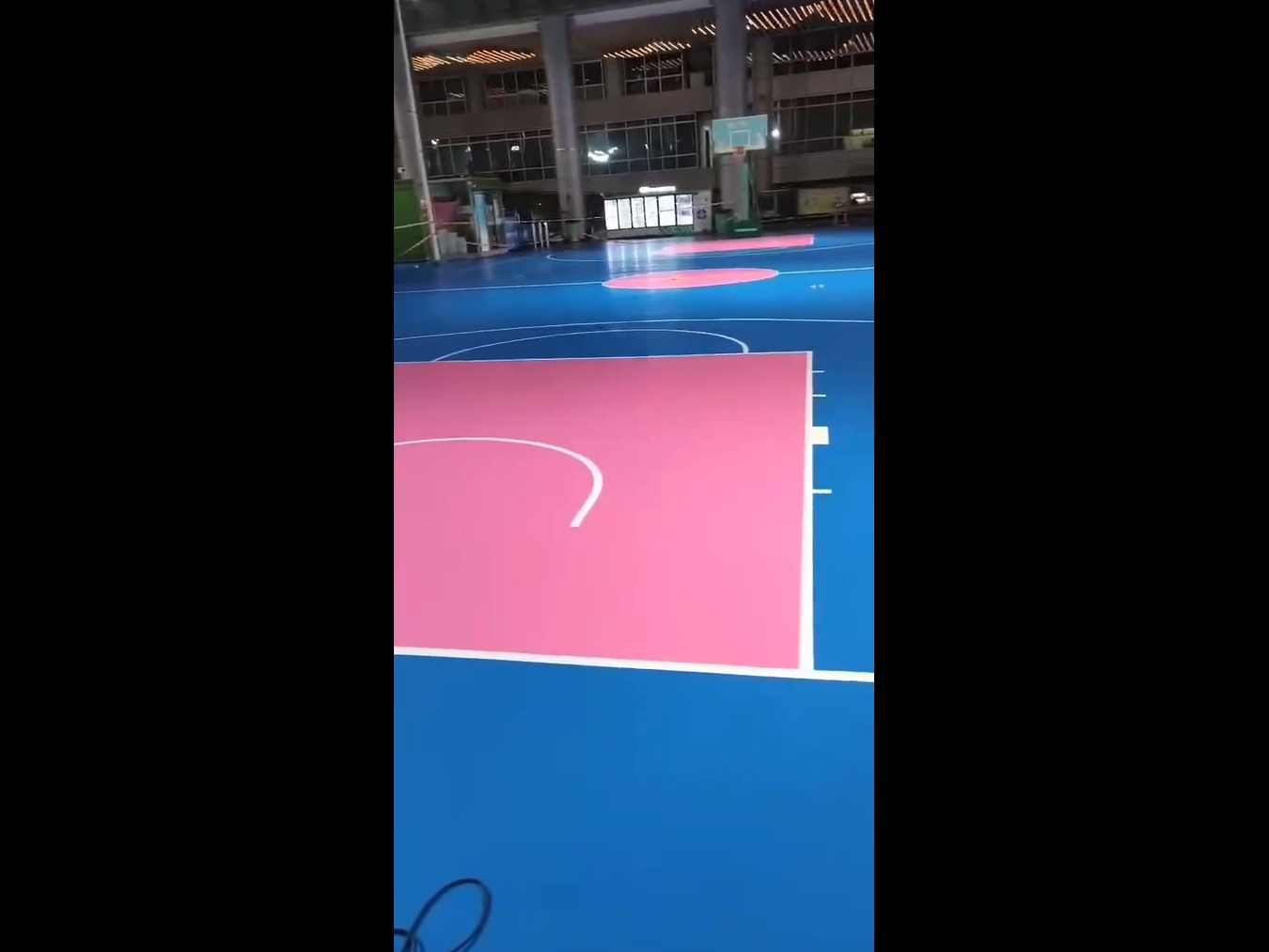 室内硅pu篮球场